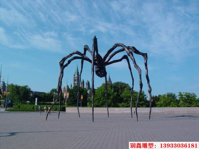大型蜘蛛怪物仿真雕塑 廣場陸地景觀動物雕塑