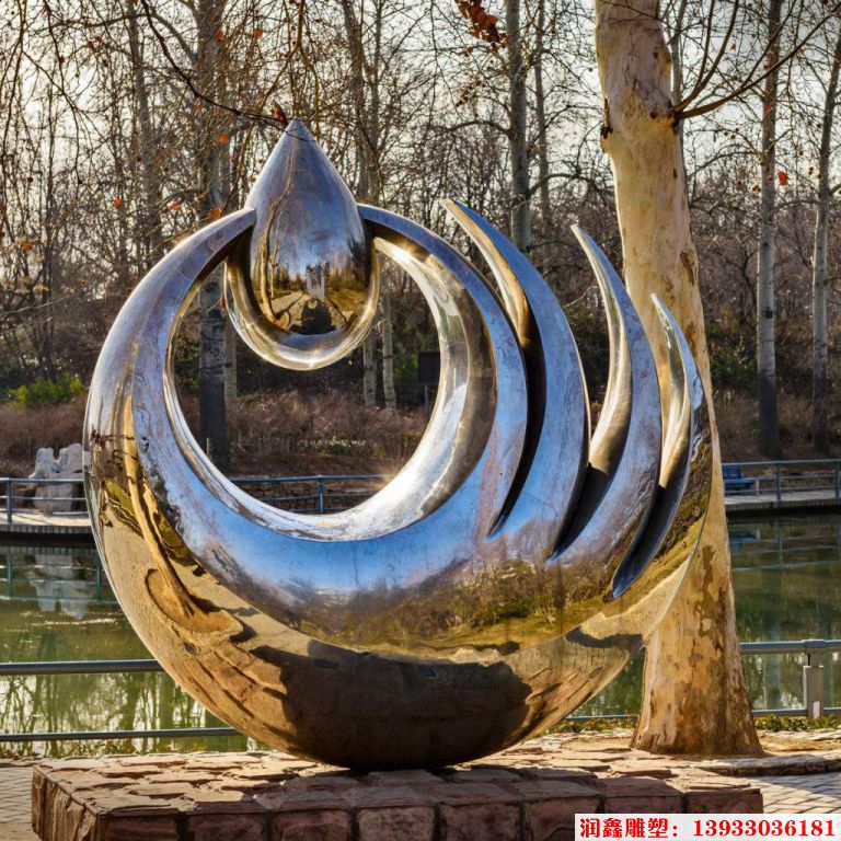 珍惜水滴雕塑 保护水源雕塑 珍惜用水主题雕塑
